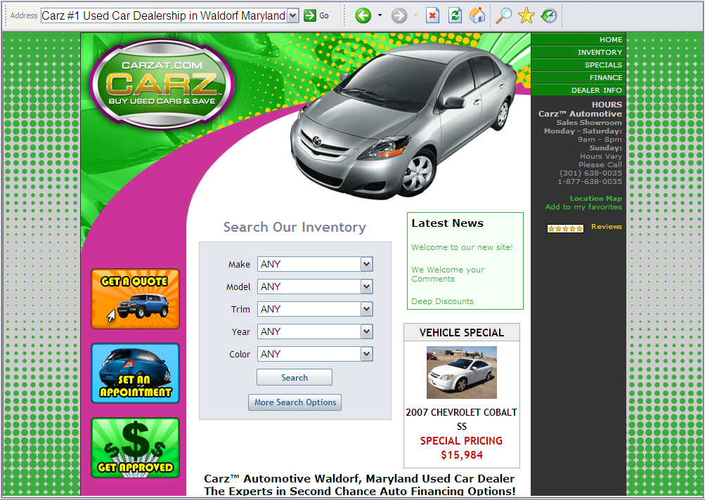 Pictures for Used Cars Waldorf, Md Carz Automotive in Waldorf, MD 20601